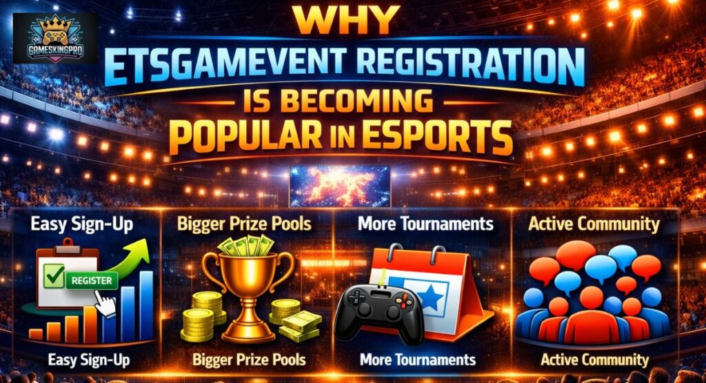 Why ETSGamevent Registration Is Becoming Popular in Esports
